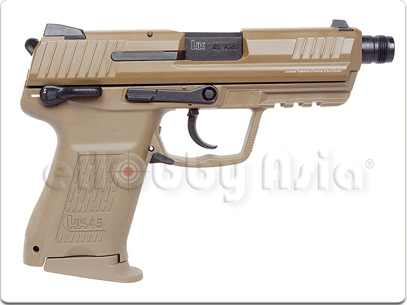 Umarex (VFC) HK45 Compact Tactical GBB Pistol (Asia/ Dark Earth)