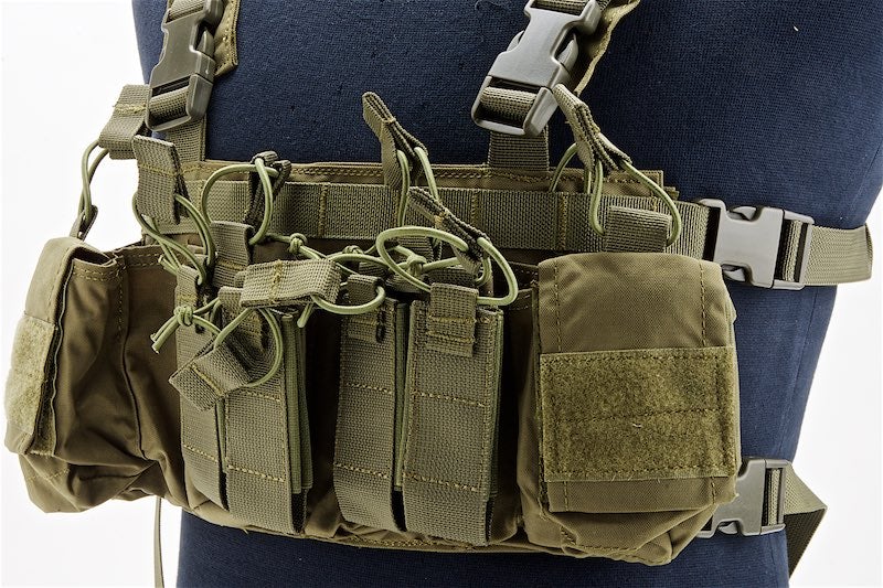 WoSport DECRX Chest Rig (Olive Drab)