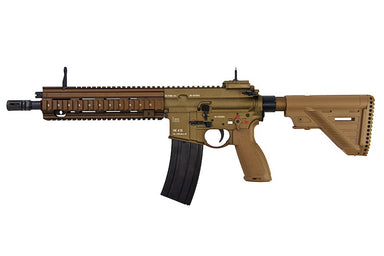 EMG (King Arms) 10.5inch Troy Industries RIS SOCC M4 AEG Airsoft Rifle (DE)  - eHobbyAsia