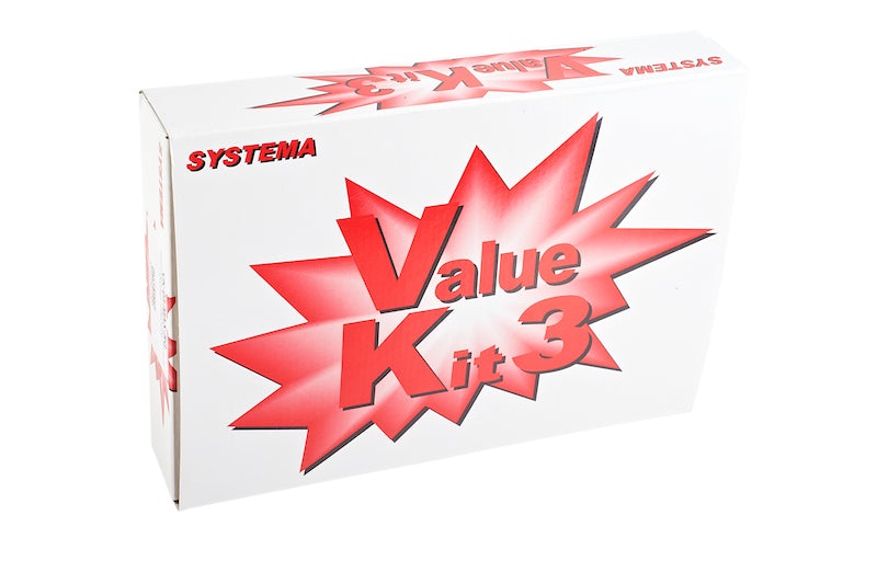 Systema Value Kit 3-1 Regular Gear Box Kit for PTW M4A1 / CQBR (for M90-M150 Cylinder)