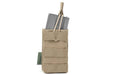 Warrior Assault Systems Single MOLLE Open M4 5.56 Magazine Pouch (Coyote Tan)