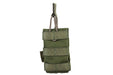 Warrior Assault Systems Single MOLLE Open M4 5.56 Magazine Pouch (OD Green)
