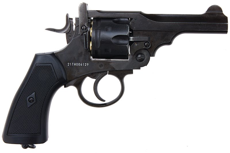 Gun Heaven (WinGun) Webley MK VI .455 4 inch Co2 Airsoft Revolver (Police Model/ Aged Finish)