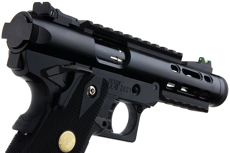 WE Galaxy Black Slide K Frame Hi-Capa 5.1 Type A GBB Airsoft Pistol