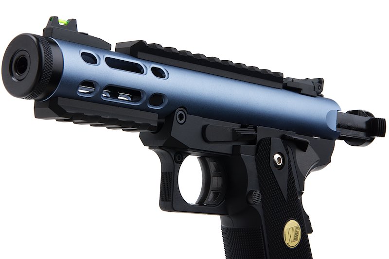 WE Galaxy Blue Slide K Frame Hi-Capa 5.1 Type A GBB Airsoft Pistol