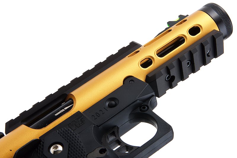 WE Galaxy Gold Slide K Frame Hi-Capa 5.1 Type A GBB Airsoft Pistol