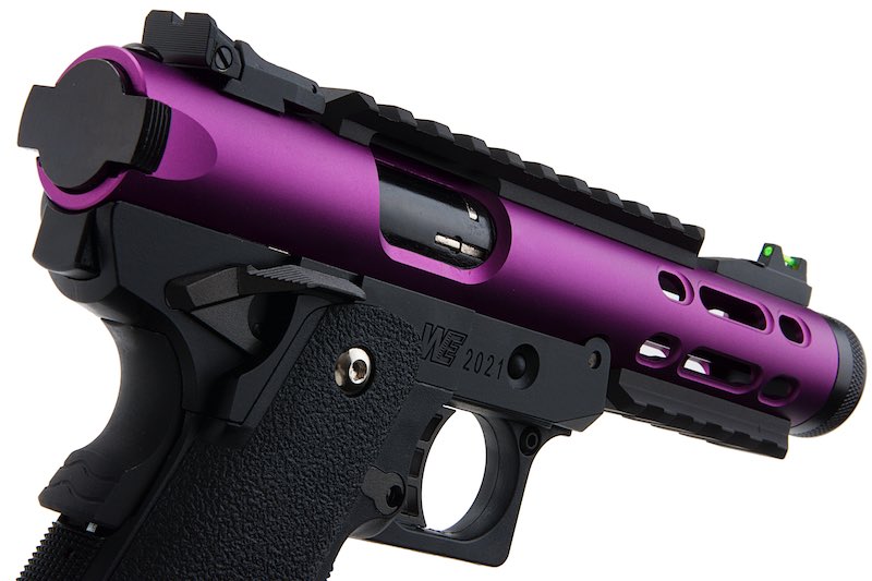 WE Galaxy Purple Slide R Frame Hi-Capa 5.1 Type GBB Airsoft Pistol