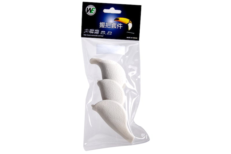 WE White Grip Set for N&P XW40 GBB Pistol