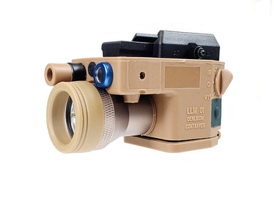 WADSN LLM01 Tactical White Light With Red/ IR Laser (DE/ New Ver.)
