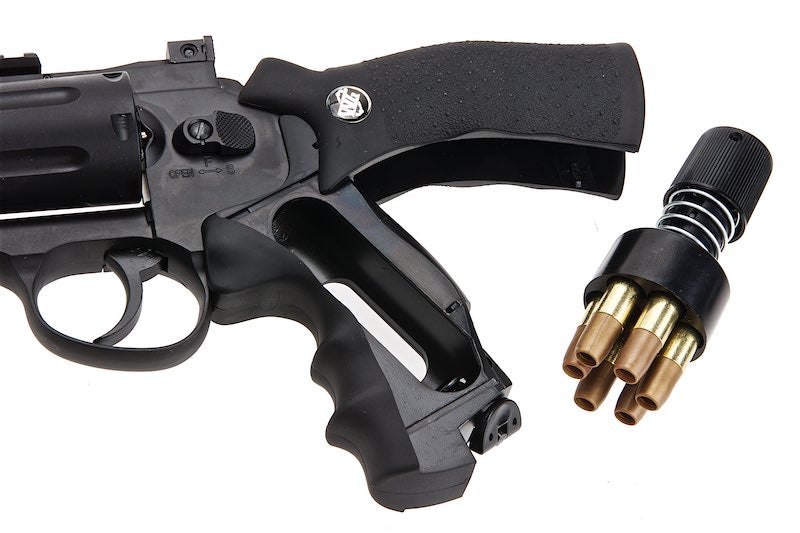 Gun Heaven (WinGun) 701 4 inch 6mm Co2 Revolver (Black Grip)