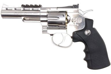 Gun Heaven (WinGun) 701 4 inch 6mm Co2 Revolver (Black Grip/ Silver)