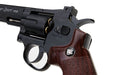 Gun Heaven (WinGun) 702 6mm Co2 Revolver (Brown Grip/ 6 inch)