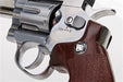 Gun Heaven (WinGun) 703 6mm Co2 Revolver (Brown Grip/ 8 inch/ Silver)