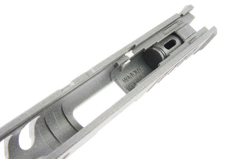 Airsoft Masterpiece Warout Custom 3D Print Standard Slide for Marui Hi Capa/1911 GBB (Grey)