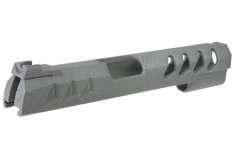 Airsoft Masterpiece Warout Custom 3D Print Standard Slide for Marui Hi-Capa/ 1911 GBB (Grey/ Ver.2)