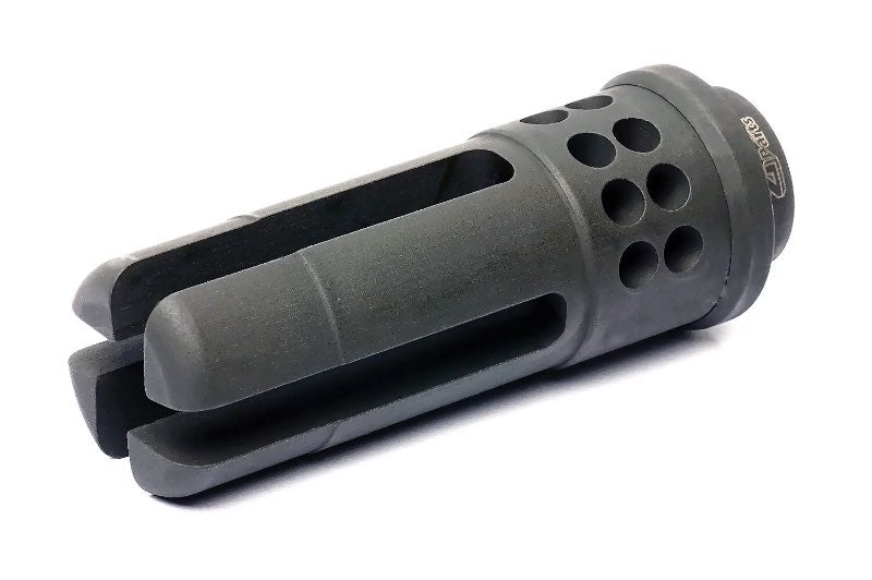 Z-Parts CNC Steel WARCOMP 4P Flash Hider for all 14MM CCW Outer Barrel