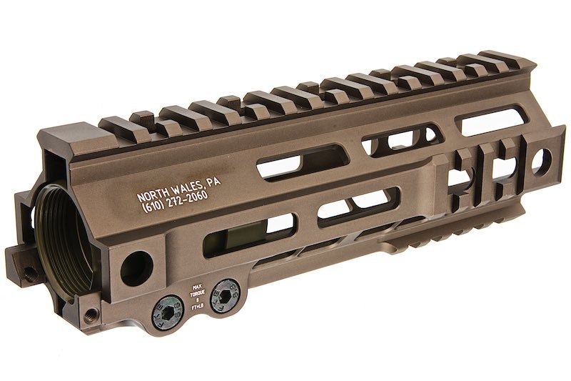 Z-Parts MK4 M-Lok 7" Rail Handguard for GHK M4 GBB (w/ Barrel Nut/ DDC)