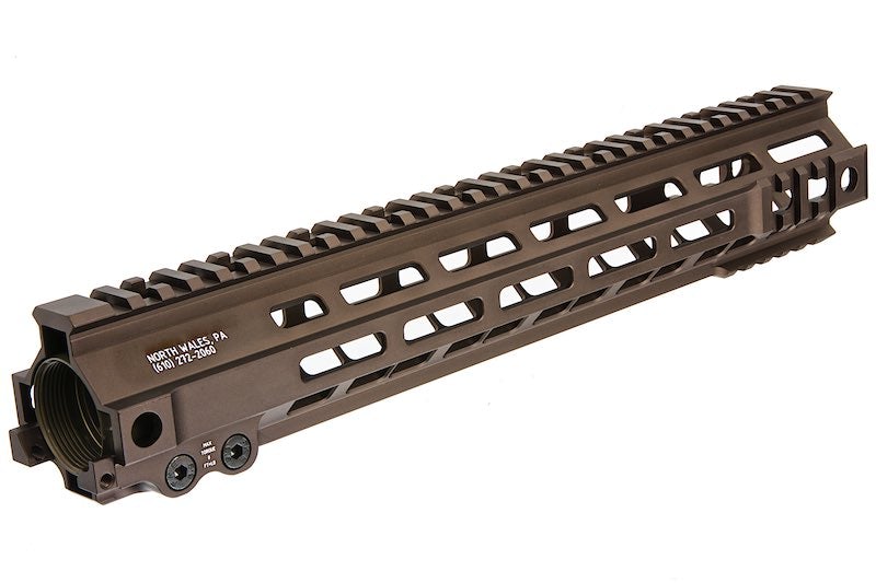 Z-Parts MK4 M-Lok 13" Rail Handguard for GHK M4 GBB (w/ Barrel Nut/ DDC)